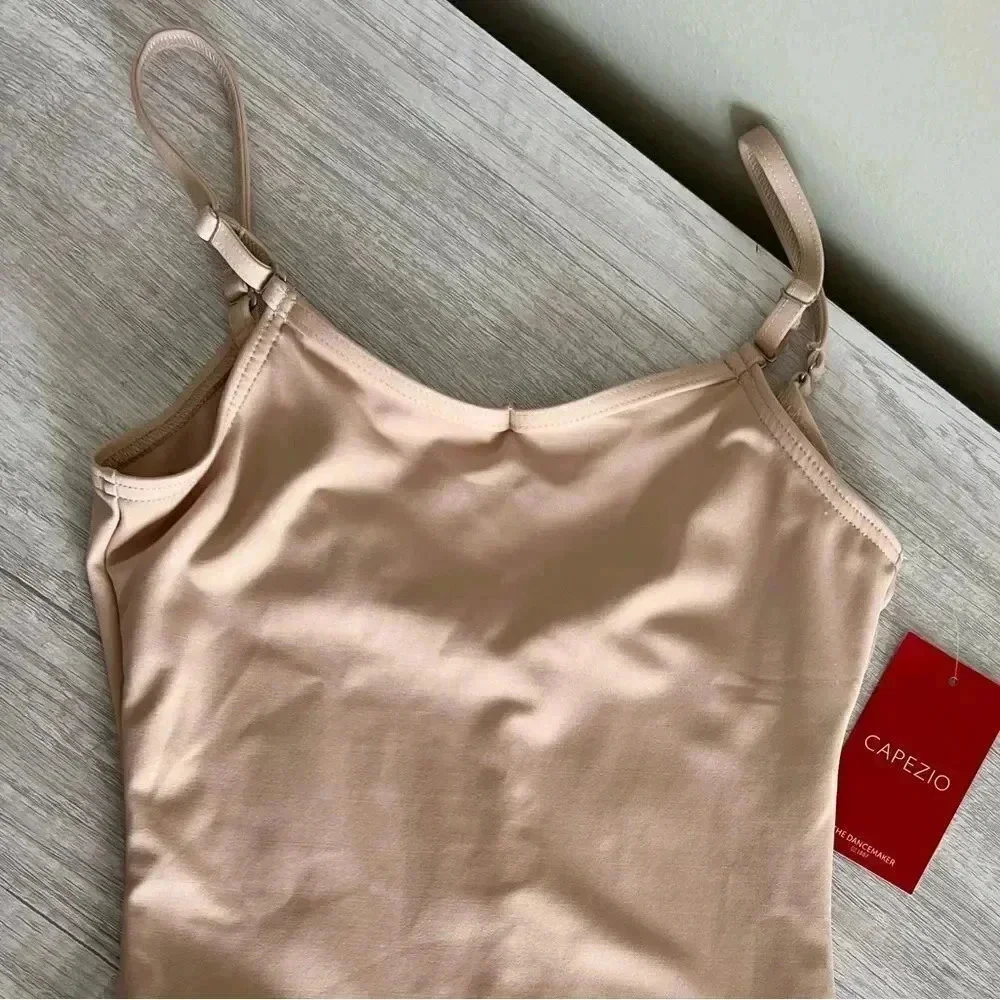 Capezio Camisole Leotard Adjustable Straps Size Kids Large